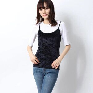 VINCE Velvet Tank Top